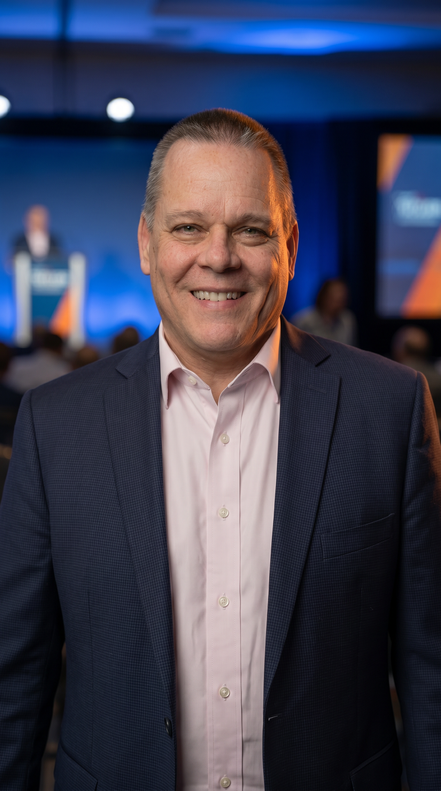 Steve Wormer at conference