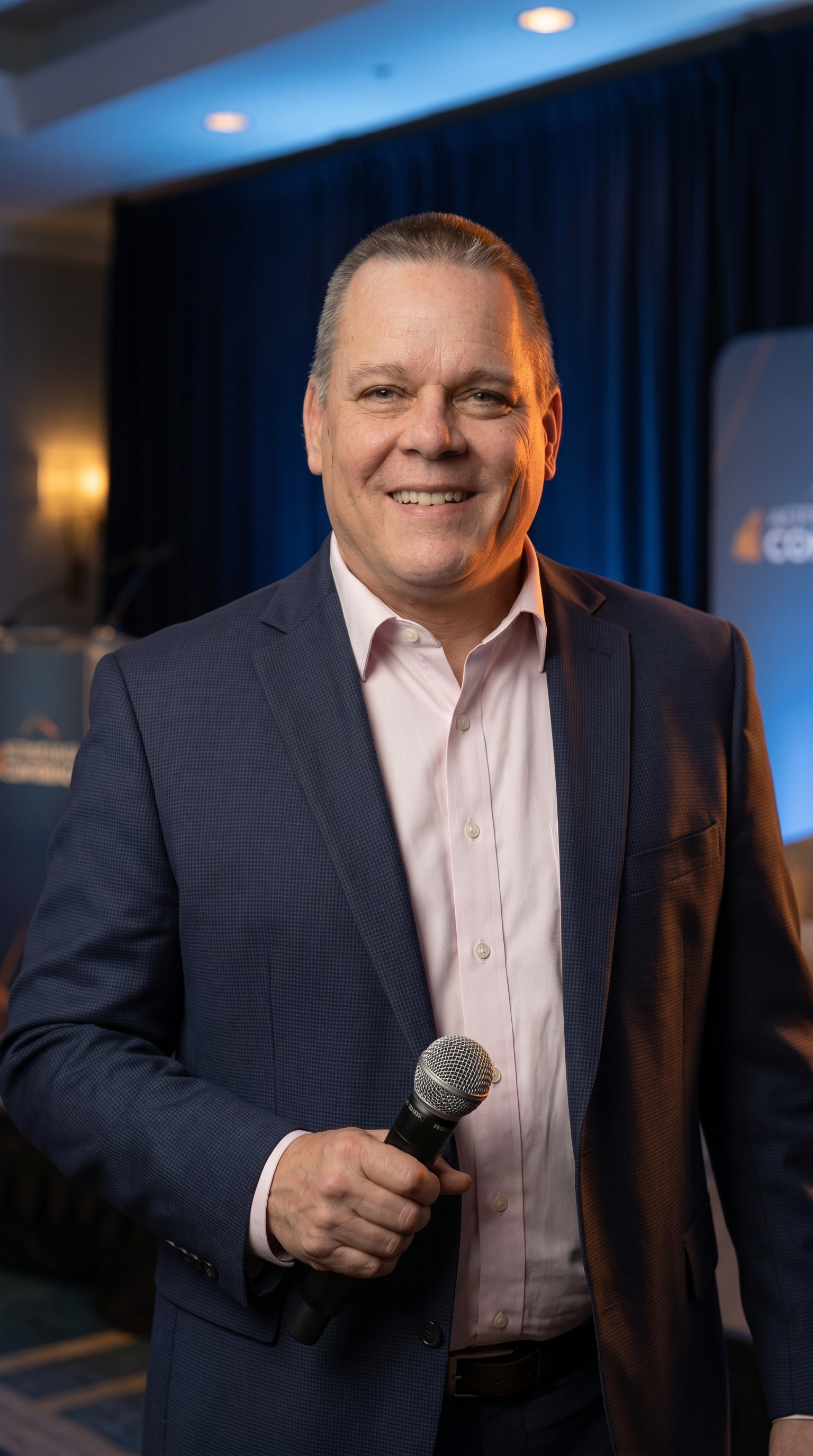 Steve Wormer at speaking event